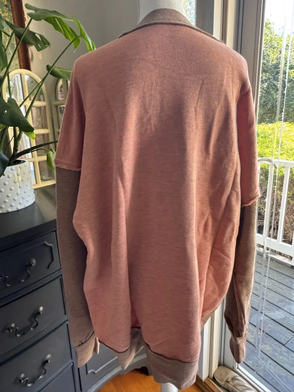 FP Movement by Free People Pullover in Melon and Papaya Size L NWT - Picture 5 of 9